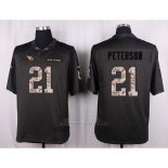 Camiseta Arizona Cardinals Peterson Apagado Gris Nike Anthracite Salute To Service NFL Hombre