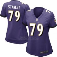 Camiseta Baltimore Ravens Stanley Violeta Nike Game NFL Mujer