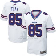 Camiseta Buffalo Bills Clay Blanco Nike Elite NFL Hombre