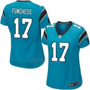 Camiseta Carolina Panthers Funchess Lago Azul Nike Game NFL Mujer