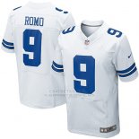 Camiseta Dallas Cowboys Romo Blanco Nike Elite NFL Hombre