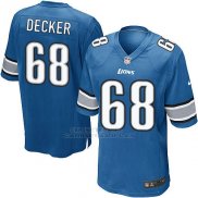 Camiseta Detroit Lions Decker Azul Nike Game NFL Hombre