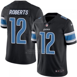 Camiseta Detroit Lions Roberts Negro Nike Legend NFL Hombre