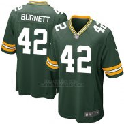 Camiseta Green Bay Packers Burnett Verde Militar Nike Game NFL Hombre