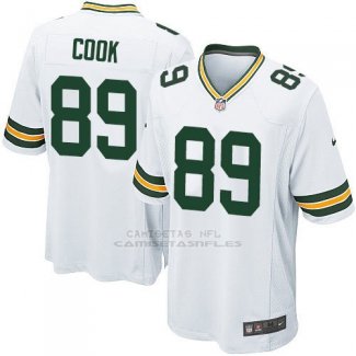 Camiseta Green Bay Packers Cook Blanco Nike Game NFL Hombre