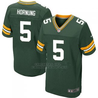 Camiseta Green Bay Packers Hornung Verde Nike Elite NFL Hombre