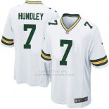 Camiseta Green Bay Packers Hundley Blanco Nike Game NFL Hombre