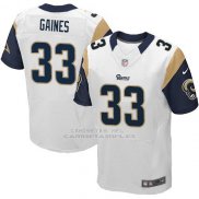 Camiseta Los Angeles Rams Gaines Blanco Nike Elite NFL Hombre