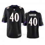 Camiseta NFL Game Baltimore Ravens Malik Harrison Negro