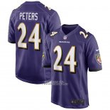 Camiseta NFL Game Baltimore Ravens Marcus Peters Violeta