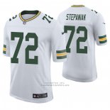 Camiseta NFL Game Green Bay Packers 72 Simon Stepaniak 2020 Classic Blanco