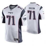 Camiseta NFL Game Hombre New England Patriots Danny Shelton Blanco