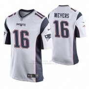 Camiseta NFL Game Hombre New England Patriots Jakobi Meyers Blanco
