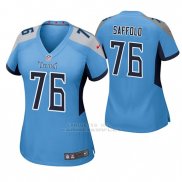 Camiseta NFL Game Mujer Tennessee Titans Rodger Saffold Azul Luminoso