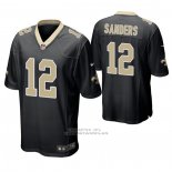 Camiseta NFL Game New Orleans Saints Emmanuel Sanders Negro