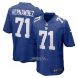 Camiseta NFL Game New York Giants Will Hernandez Azul