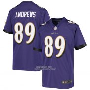 Camiseta NFL Game Nino Baltimore Ravens Mark Andrews Violeta