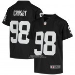 Camiseta NFL Game Nino Las Vegas Raiders Maxx Crosby 2020 Negro