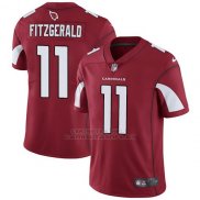 Camiseta NFL Hombre Elite Arizona Cardinals 11 Larry Fitzgerald Rojo Stitched Vapor Untouchable