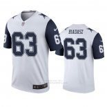 Camiseta NFL Legend Dallas Cowboys Tyler Biadasz Blanco Color Rush