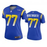 Camiseta NFL Legend Mujer Los Angeles Rams Andrew Whitworth Azul