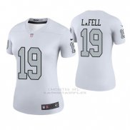 Camiseta NFL Legend Mujer Oakland Raiders Brandon Lafell Blanco Color Rush