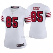 Camiseta NFL Legend Mujer San Francisco 49ers George Kittle Blanco Color Rush