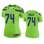 Camiseta NFL Legend Mujer Seattle Seahawks Cedric Ogbuehi Verde Color Rush