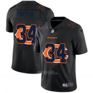 Camiseta NFL Limited Chicago Bears Payton Logo Dual Overlap Negro