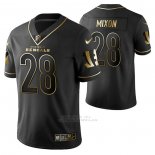 Camiseta NFL Limited Cincinnati Bengals Joe Mixon Golden Edition Negro