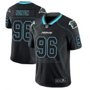 Camiseta NFL Limited Hombre Carolina Panthers Wes Horton Negro Color Rush 2018 Lights Out