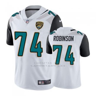 Camiseta NFL Limited Hombre Jacksonville Jaguars Cam Robinson Blanco Vapor Untouchable