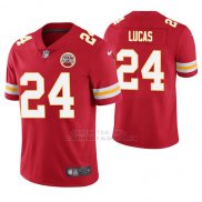 Camiseta NFL Limited Hombre Kansas City Chiefs Jordan Lucas Rojo Vapor Untouchable
