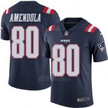 Camiseta NFL Limited Hombre New England Patriots 80 Amendola Negro