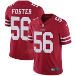 Camiseta NFL Limited Hombre San Francisco 49ers 56 Reuben Foster Rojo Stitched Vapor Untouchable