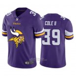 Camiseta NFL Limited Minnesota Vikings Cole II Big Logo Violeta