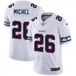 Camiseta NFL Limited New England Patriots Michel Team Logo Fashion Blanco