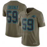 Camiseta NFL Limited Nino Carolina Panthers 59 Kuechly Verde