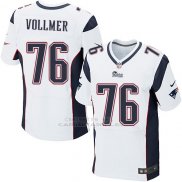 Camiseta New England Patriots Vollmer Blanco Nike Elite NFL Hombre