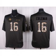 Camiseta New Orleans Saints Coleman Apagado Gris Nike Anthracite Salute To Service NFL Hombre