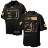 Camiseta New York Giants Jenkins 2016 Negro Nike Elite Pro Line Gold NFL Hombre