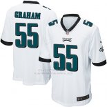 Camiseta Philadelphia Eagles Graham Blanco Nike Game NFL Hombre