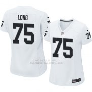 Camiseta Philadelphia Eagles Long Blanco Nike Game NFL Mujer