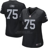 Camiseta Philadelphia Eagles Long Negro Nike Game NFL Mujer