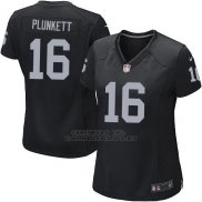 Camiseta Philadelphia Eagles Plunkett Negro Nike Game NFL Mujer