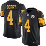 Camiseta Pittsburgh Steelers Berry Negro Nike Legend NFL Hombre