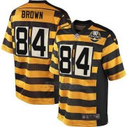 Camiseta Pittsburgh Steelers Brown Amarillo Nike Game NFL Nino