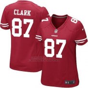 Camiseta San Francisco 49ers Clark Rojo Nike Game NFL Mujer