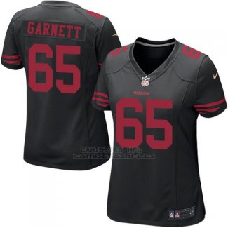 Camiseta San Francisco 49ers Garnett Negro Nike Game NFL Mujer