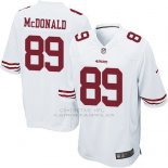 Camiseta San Francisco 49ers McDonald Blanco Nike Game NFL Nino